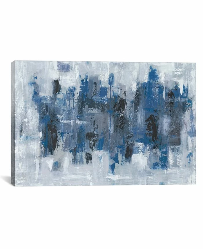 ICanvas Midtown Moonlight By Emma Bell Wrapped Canvas Print - 26 X 40