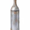 Vintiquewise 33 Rustic Farmhouse Style Galvanized Metal Floor Vase Decoration, Medium