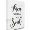 Stupell Industries Then Sings My Soul Canvas Wall Art, 16 X 20