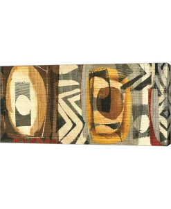 Metaverse Graphic Abstract II By Wild Apple Portfolio Canvas Art, 32 X 16