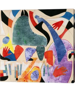 Metaverse Labyrinth By Gil Mayers Canvas Art, 27.5 X 28