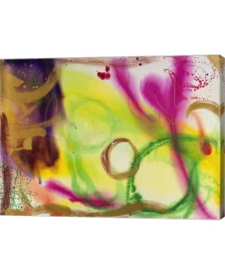 Metaverse Wind Chimes II By Pamela A. Johnson Canvas Art, 32 X 24