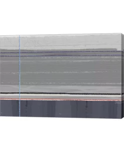 Metaverse Abstract Gray By Naxart Canvas Art, 28.5 X 20