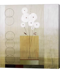 Metaverse Circles I By Pablo Esteban Canvas Art, 25 X 28