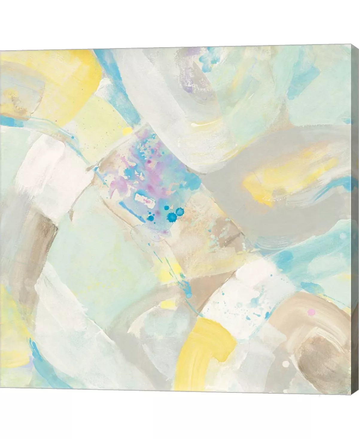 Metaverse White Rock I By Albena Hristova Canvas Art, 28 X 28