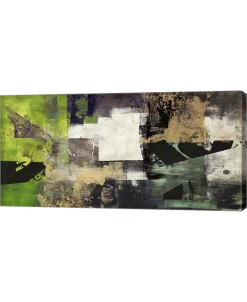 Metaverse Emerald By Alessio Aprile Canvas Art, 32 X 16