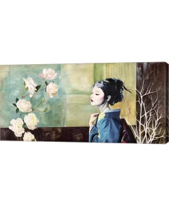 Metaverse Wild Flower By Pierre Benson Canvas Art, 32 X 16