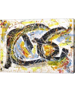 Metaverse Party Time By Bob Ferri Canvas Art, 26.5 X 20