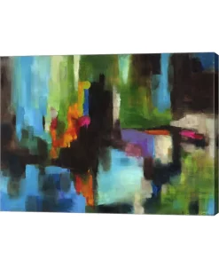 Metaverse From My Window By Solveiga Canvas Art, 26 X 20