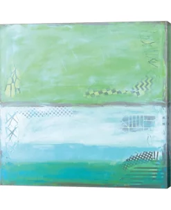 Metaverse Sea Glass VI By Leslie Saeta Canvas Art, 24 X 24