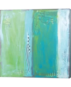 Metaverse Sea Glass VII By Leslie Saeta Canvas Art, 24 X 24