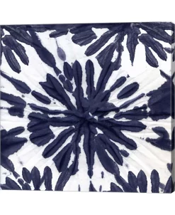 Metaverse Indigo IV By Color Bakery Canvas Art, 24 X 24