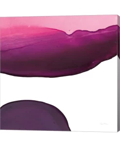 Metaverse Swish Of Magenta III By Piper Rhue Canvas Art, 24 X 24