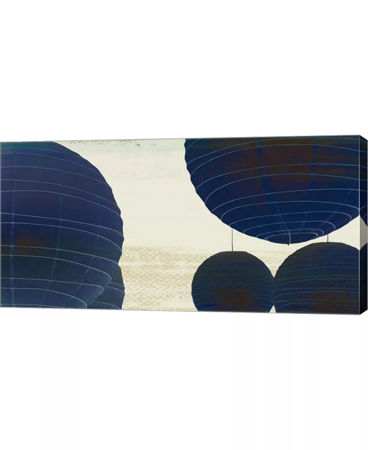 Metaverse Idnight Lanterns II By Posters International Studio Canvas Art, 32 X 16