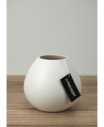 Le Present Drop Wide Ceramic Vase 6 - Image 3
