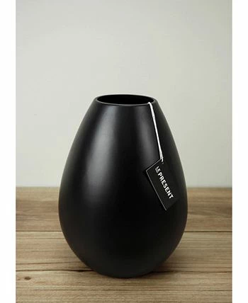 Le Present Drop Wide Ceramic Vase 8.6 - Image 2