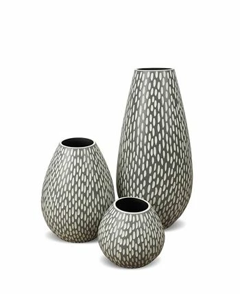 Le Present Drop Wide Ceramic Vase 8.6 - Image 3