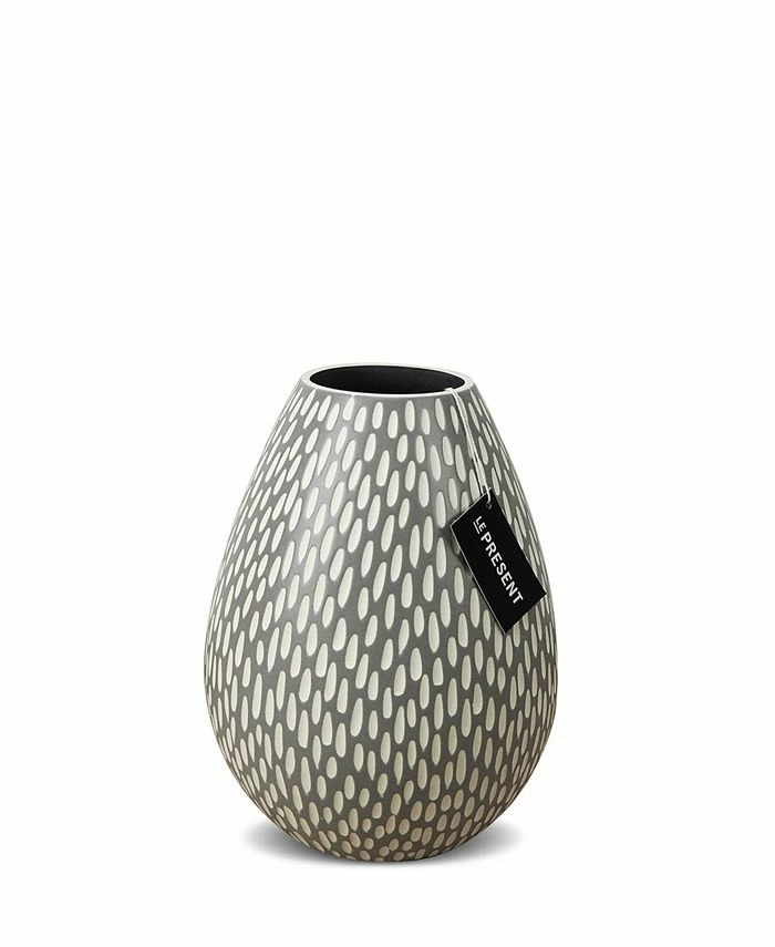 Le Present Drop Wide Ceramic Vase 8.6
