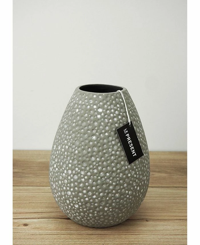 Le Present Drop Wide Ceramic Vase 8.6 - Image 4