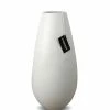 Le Present Drop Wide Ceramic Vase 13.7
