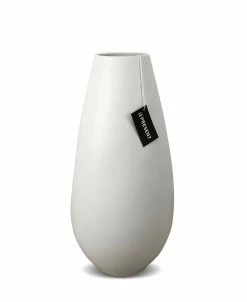 Le Present Drop Wide Ceramic Vase 13.7