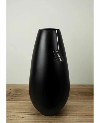 Le Present Drop Wide Ceramic Vase 13.7 - Image 3