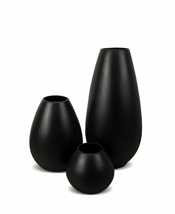 Le Present Drop Wide Ceramic Vase 13.7 - Image 4