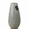 Le Present Drop Wide Ceramic Vase 13.7