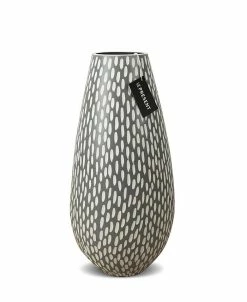 Le Present Drop Wide Ceramic Vase 13.7