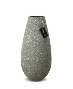 Le Present Drop Wide Ceramic Vase 13.7