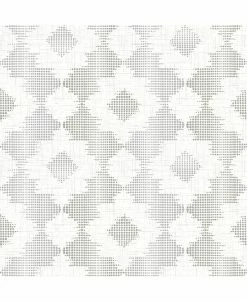 A-Street Prints 20.5 X 396 Babylon Metallic Abstract Floral Wallpaper