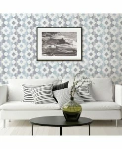A-Street Prints 20.5 X 396 Babylon Abstract Floral Wallpaper