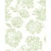 A-Street Prints 20.5 X 396 Folia Light Floral Wallpaper