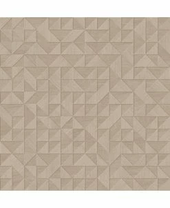 A-Street Prints 20.5 X 396 Gallerie Geometric Wood Wallpaper