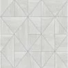 A-Street Prints 20.5 X 396 Cheverny LightGeometric Wood Wallpaper