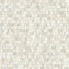 A-Street Prints 20.5 X 396 Dobby Champagne Geometric Wallpaper