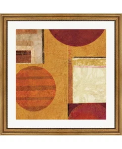 Metaverse Geo Tea II By Sue Schlabach Framed Art, 32 X 32