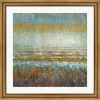 Metaverse Rains Over The Lake By Danhui Nai Framed Art, 32 X 32