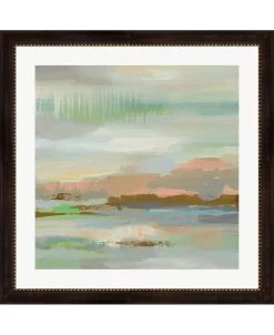 Metaverse Spring Desert I By Silvia Vassileva Framed Art, 32 X 32