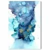 Oliver Gal Water Bubbles Giclee Art Print On Gallery Wrap Canvas, 16 X 24