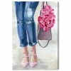Oliver Gal Ut And About Blush Canvas Art Collection