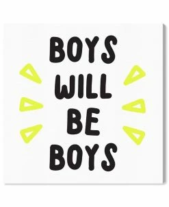 Oliver Gal Boys Will Be Boys Canvas Art Collection