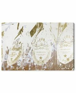 Oliver Gal Vintage Champagne Gold Canvas Art Collection