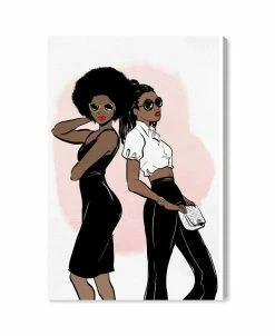 Oliver Gal Morous Best Friends Canvas Art Collection