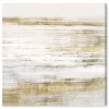 Oliver Gal Blush Romance Gold Canvas Art - 16 X 16 X 1.5