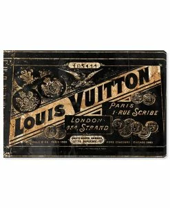 Oliver Gal Classic Fashion Sign Giclee Art Print On Gallery Wrap Canvas