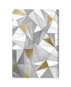 Oliver Gal Triangular Wall Canvas Art Collection
