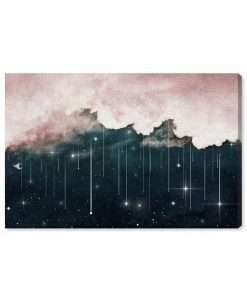 Oliver Gal Starry Eyes Starry Night Canvas Art Collection