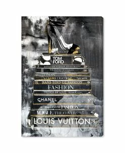 Oliver Gal Clear Fashion Thoughts Night Canvas Art Collection