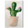 Oliver Gal Cactus Pink Flower Canvas Art Collection